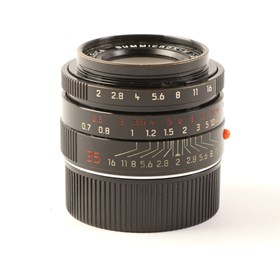 USED Leica Summicron-M 35mm f2 ASPH Black Paint Millennium (11611)
