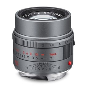 Leica APO-SUMMICRON-M 50mm f2 ASPH Lens - Metal Grey