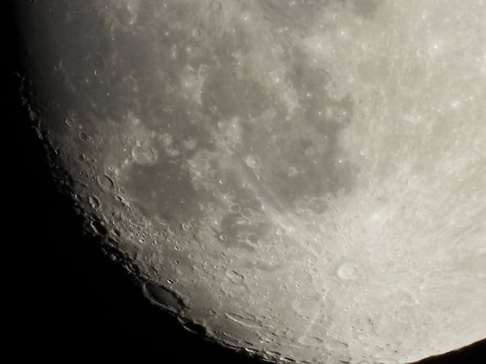 Nikon Coolpix P1000 Digital Camera moon sample image